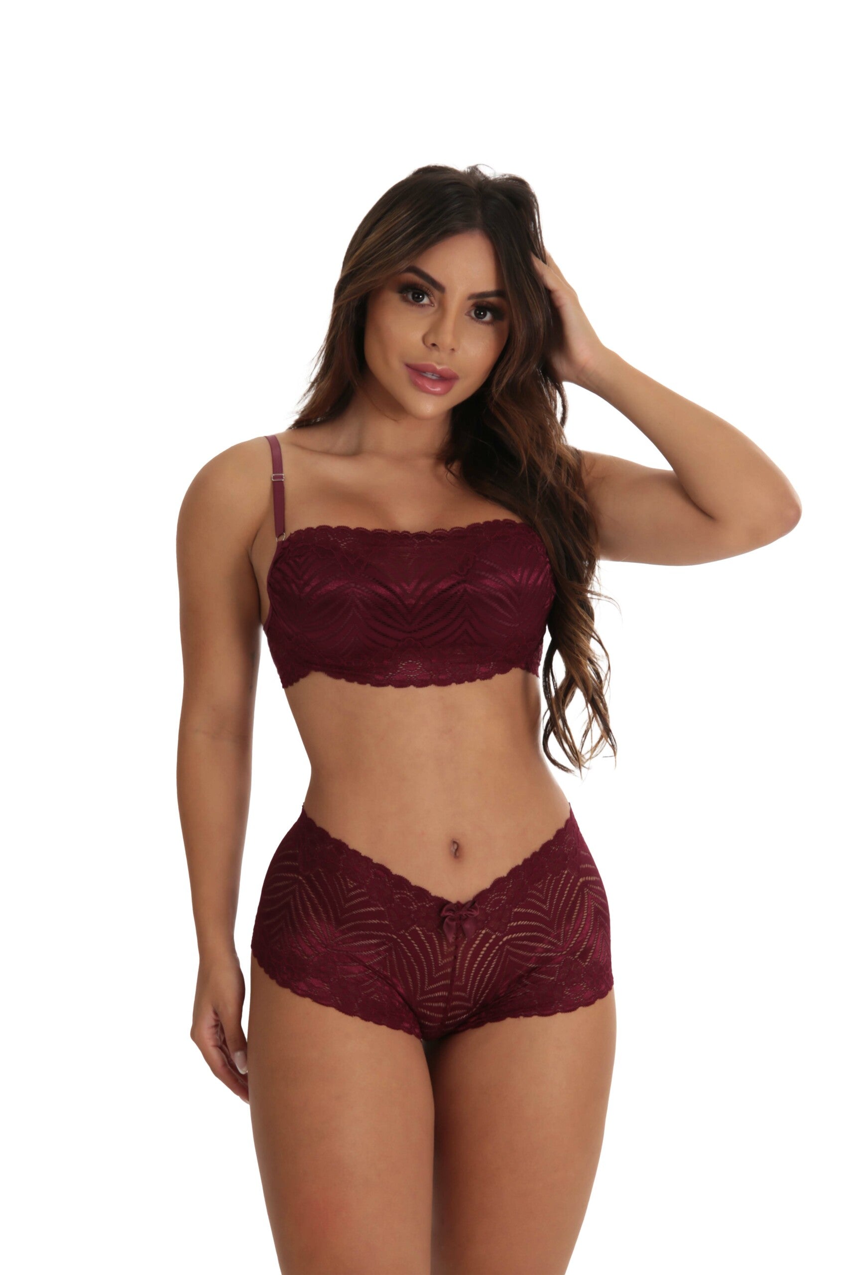 Lingerie de bojo com renda em cores sortidas – Doce Malícia