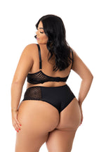 Lingerie Plus Size em Renda em azul – Doce Malícia