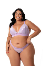 Lingerie sensual Plus Size em Branco – Doce Malícia