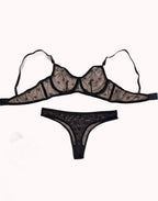 Lingerie Sexy em Tule Coração – Doce Malícia