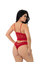 Lingerie strappy sem bojo em Branco – Doce Malícia