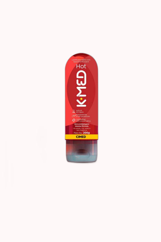 Gel Lubrificante Íntimo K-Med Hot-200g – Doce Malícia