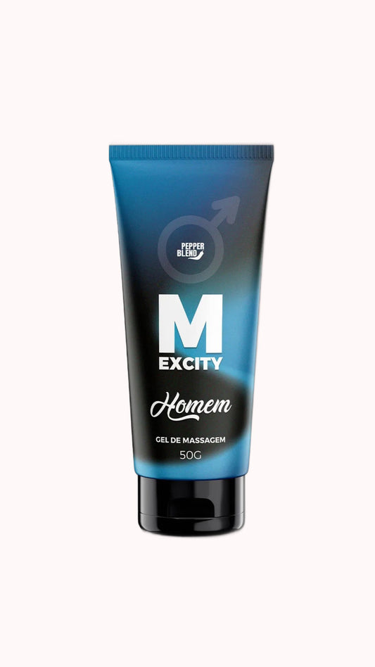Gel Massageador Masculino – M Excity 50g – Doce Malícia