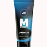 Gel Massageador Masculino – M Excity 50g – Doce Malícia