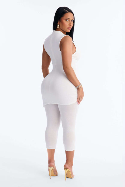 Macacão Feminino Branco – Doce Malícia