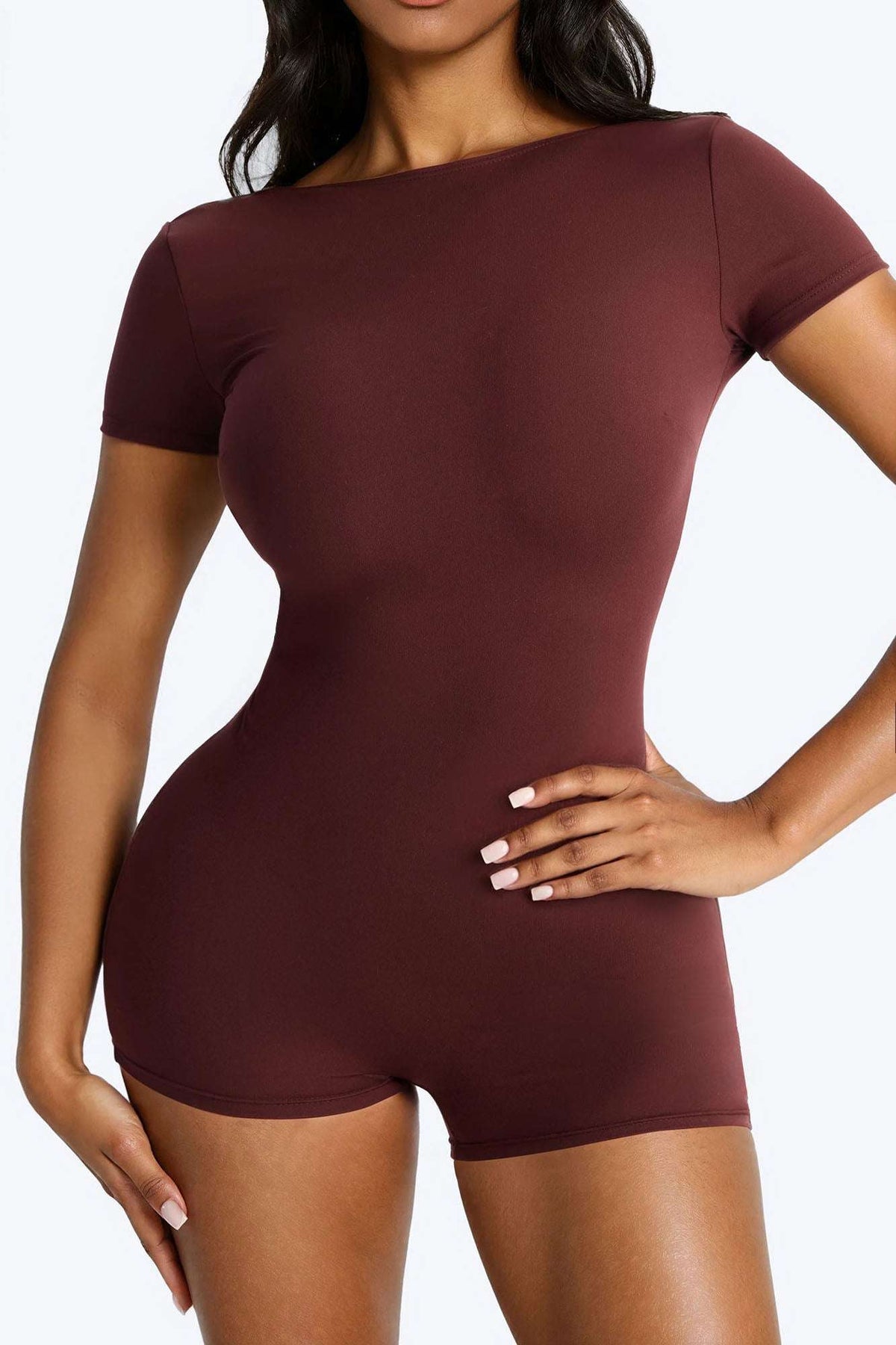 Macacão Feminino Marrom – Doce Malícia