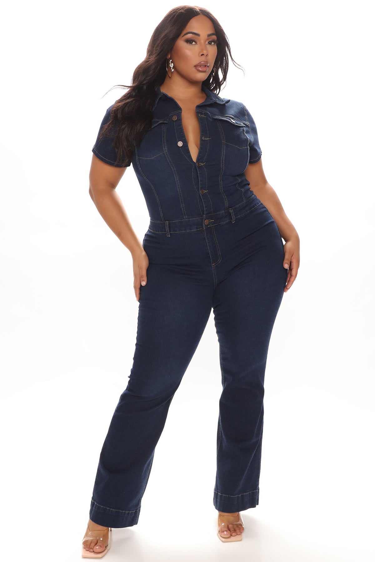 Macacão Feminino Pantalona Branco – Doce Malícia