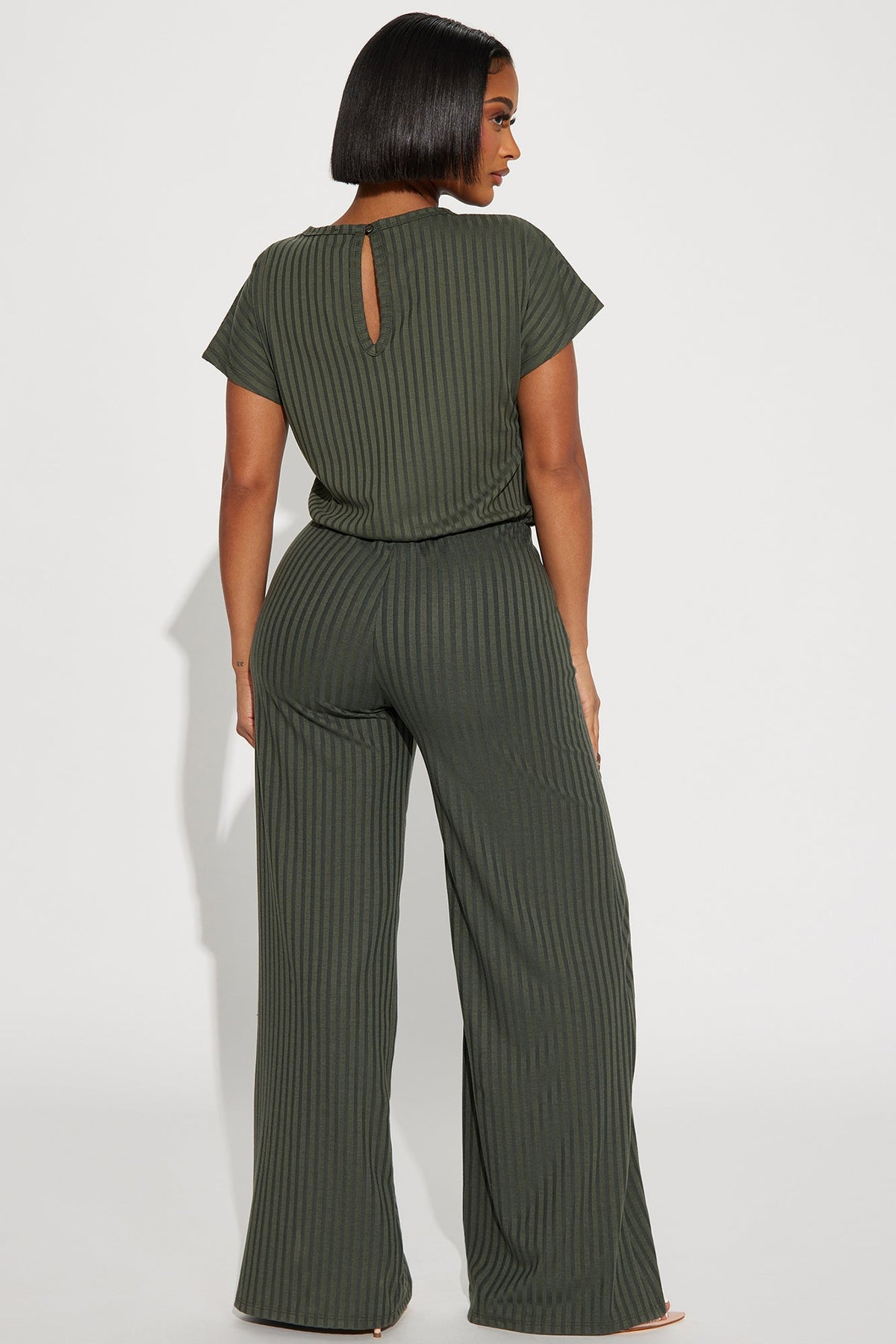 Macacão Feminino Pantalona Canelado – Doce Malícia