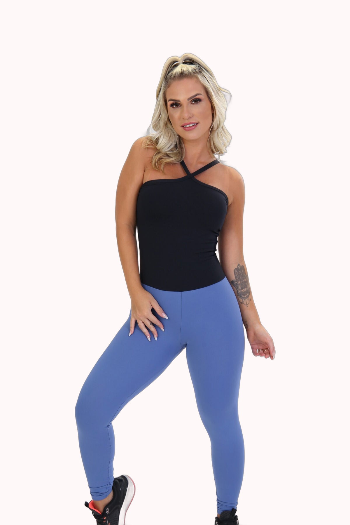 Macacão Fitness Bicolor