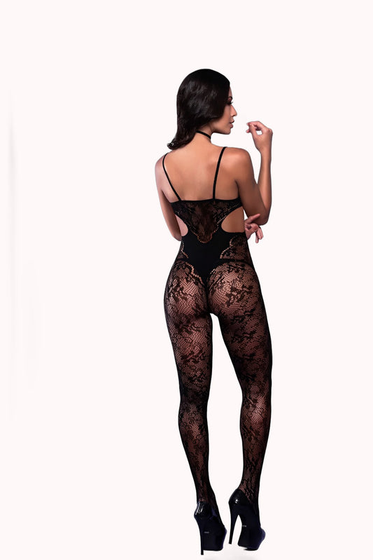 Macacão Preto Bodystocking – Doce Malícia
