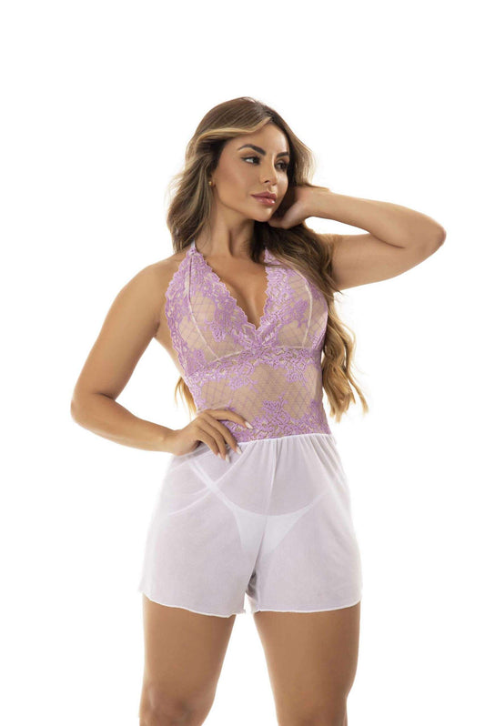 Macaquinho de Tule Transparente em Fantástico – Doce Malícia