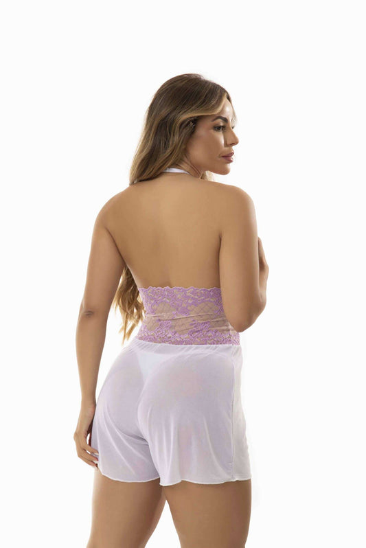 Macaquinho de Tule Transparente em Fantástico – Doce Malícia