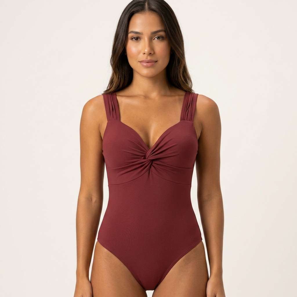 Maiô Feminino Com Bojo – Doce Malícia - Marsala