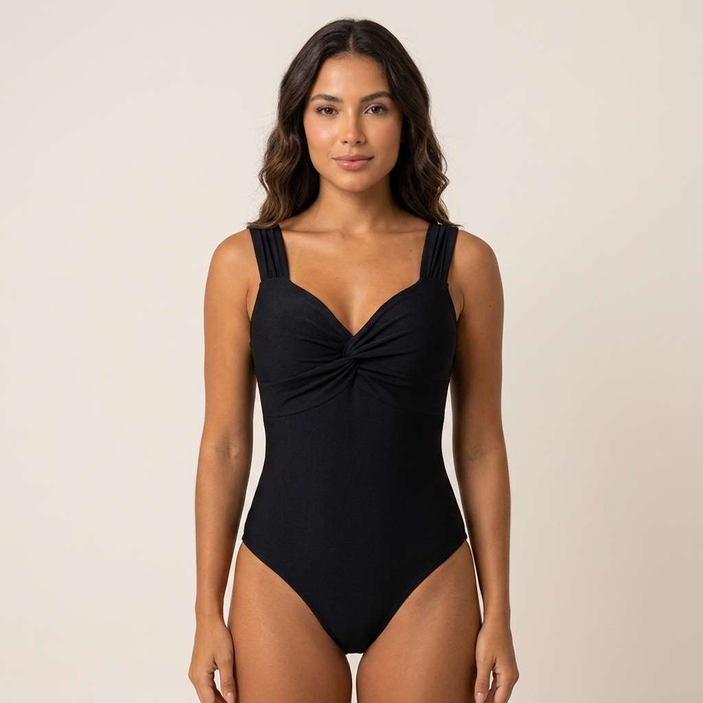 Maiô Feminino Com Bojo – Doce Malícia - Preto