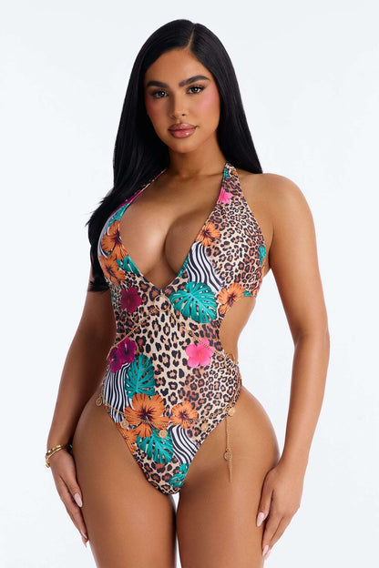 Maiô Feminino Floral Estampado – Doce Malícia