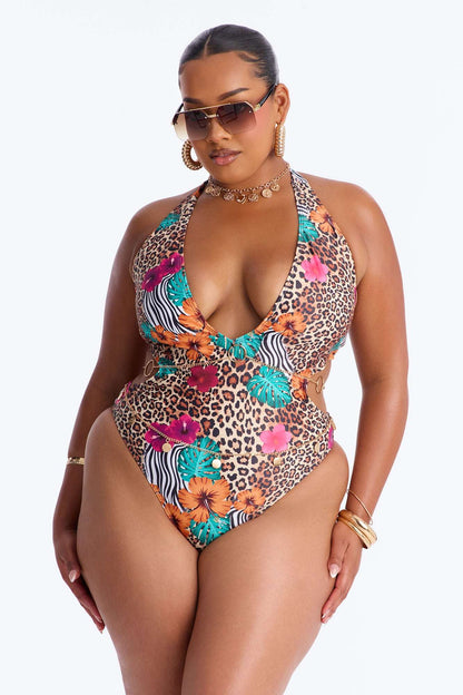 Maiô Feminino Floral Estampado – Doce Malícia