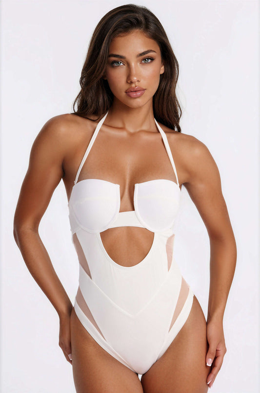 Maiô Feminino Frente Única Tule – Doce Malícia