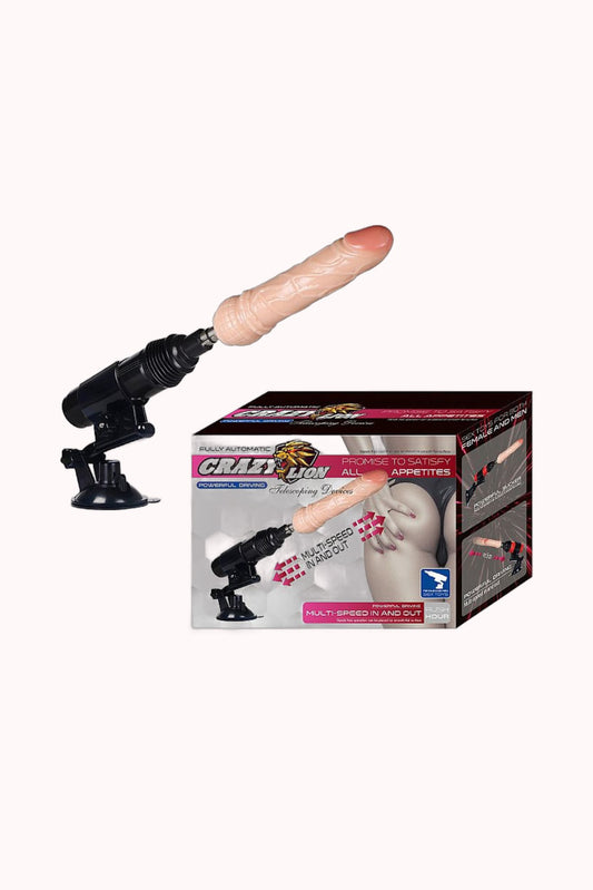 Máquina do Sexo com 4 Dildos Bivolt – Doce Malícia