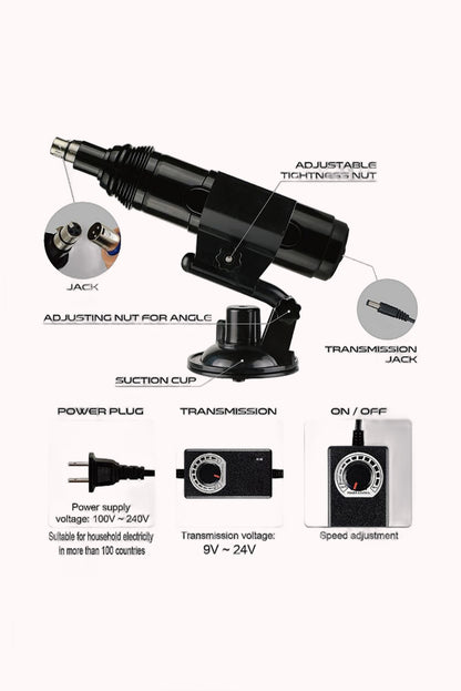 Máquina do Sexo com 4 Dildos Bivolt – Doce Malícia