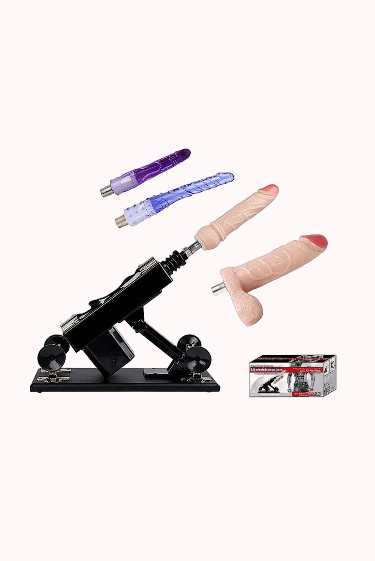 Máquina do Sexo com 4 Dildos – Doce Malícia