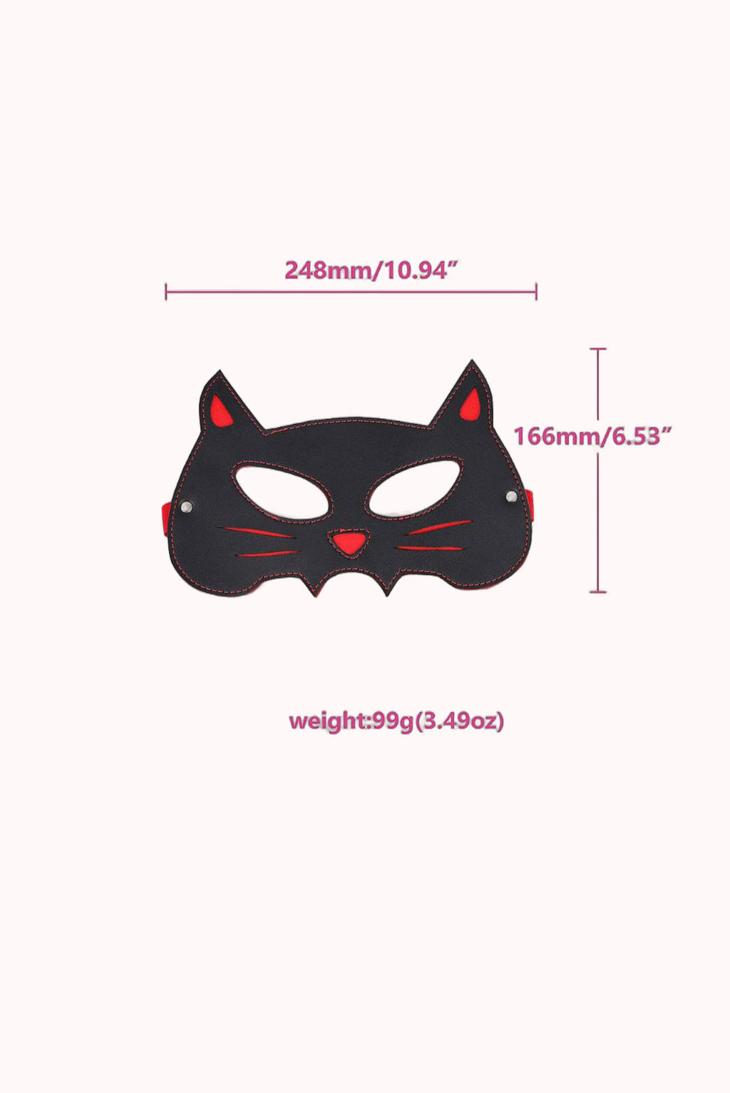 Máscara Erótica de Gato – Doce Malícia