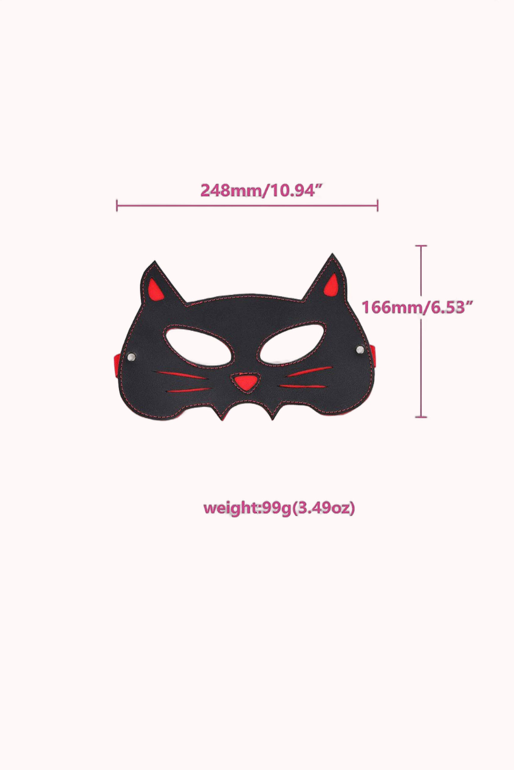 Máscara Erótica de Gato – Doce Malícia