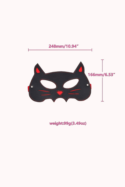 Máscara Erótica de Gato – Doce Malícia