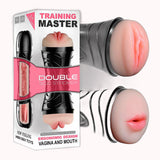 Masturbador Duplo com Vagina e Boca – Doce Malícia