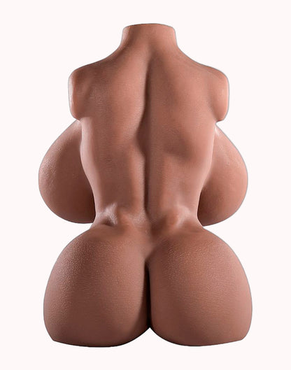 Masturbador Masculino – Formato de Corpo com Vagina e Ânus – Doce Malícia