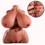 Masturbador Masculino – Formato de Corpo com Vagina e Ânus – Doce Malícia