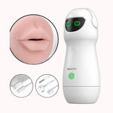 Masturbador Formato de Lanterna com Boca / Vibração e Voz – S Robot – Doce Malícia