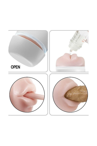 Masturbador Formato de Lanterna com em Branco – Doce Malícia