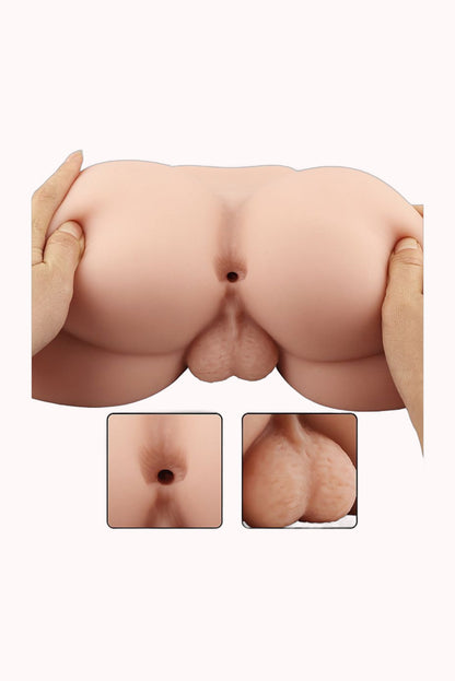 Masturbador Masculino Lion VIII – Formato Bunda com Ânus Masculino – Doce Malícia
