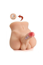 Homem Meio Corpo em CyberSkin em bege – Doce Malícia