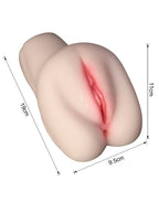 Masturbador Masculino Formato de Vagina em bege – Doce Malícia