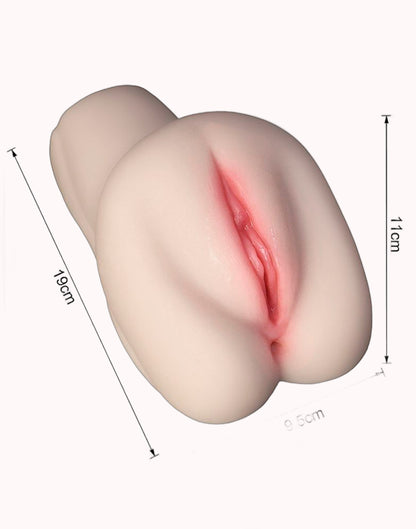 Masturbador Masculino Formato de Vagina e Ânus – Doce Malícia