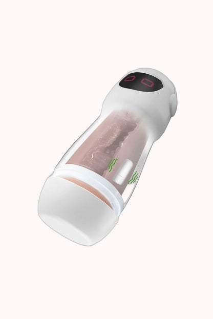 Masturbador Formato de Lanterna com Vagina / Vibração e Voz – S Robot – Doce Malícia