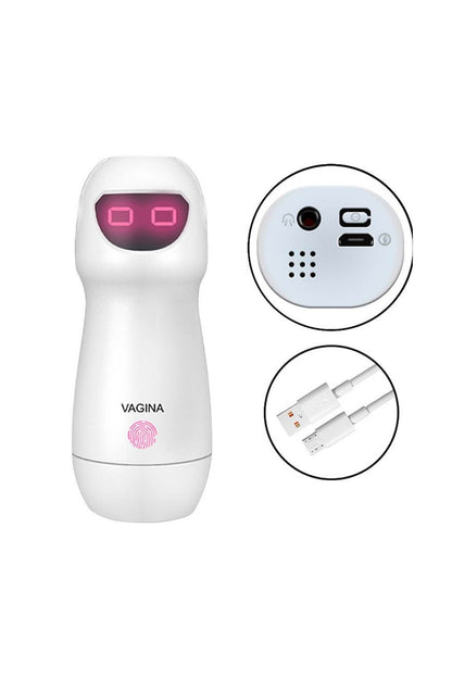 Masturbador Formato de Lanterna com em Branco – Doce Malícia