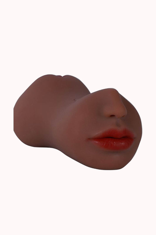 Masturbador Masculino em Formato de Vagina e Ânus com Boca – 17,5 x 7,5cm – Doce Malícia
