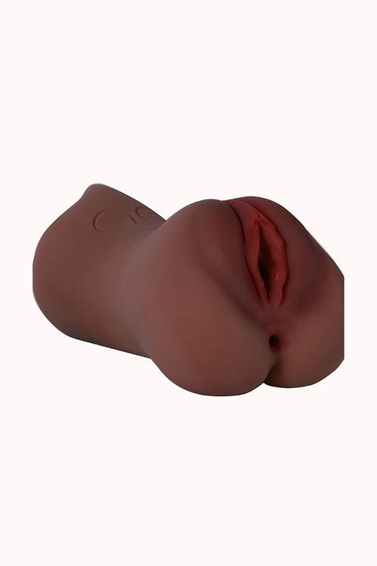 Masturbador Masculino em Formato de Vagina e Ânus com Boca – 17,5 x 7,5cm – Doce Malícia