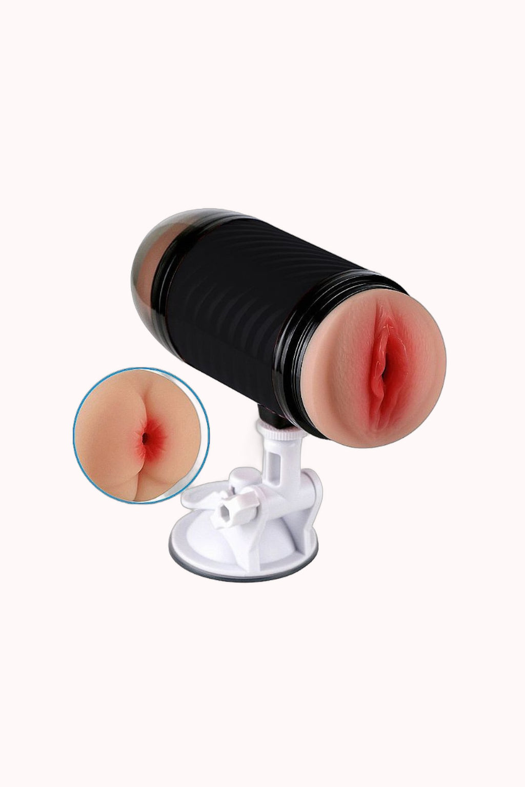 Masturbador Vagina e Ânus com Ventosa – Doce Malícia