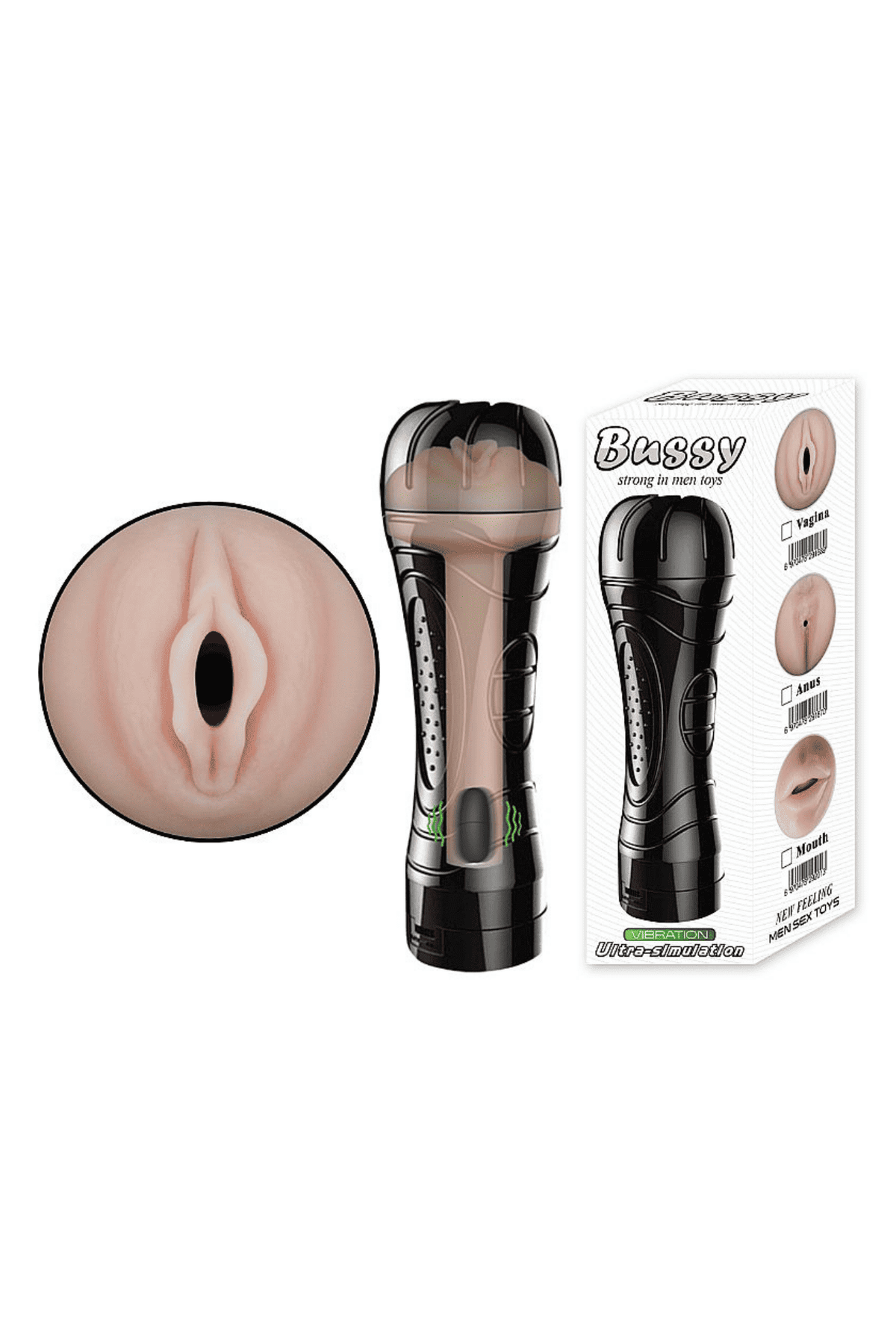 Masturbador Vagina em Cyberskin com em Quantidade – Doce Malícia