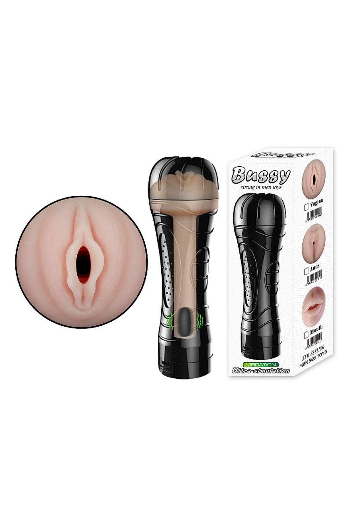 Masturbador Vagina em Cyberskin com em Quantidade – Doce Malícia