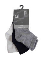Kit com 3 Meias Infantil Masculino em cores sortidas – Doce Malícia