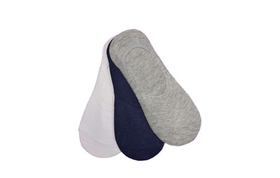 Kit com 3 Meias Invisíveis Masculina em cores sortidas – Doce Malícia