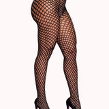 Meia Calça com Transparência Estilo Arrastão – Doce Malícia