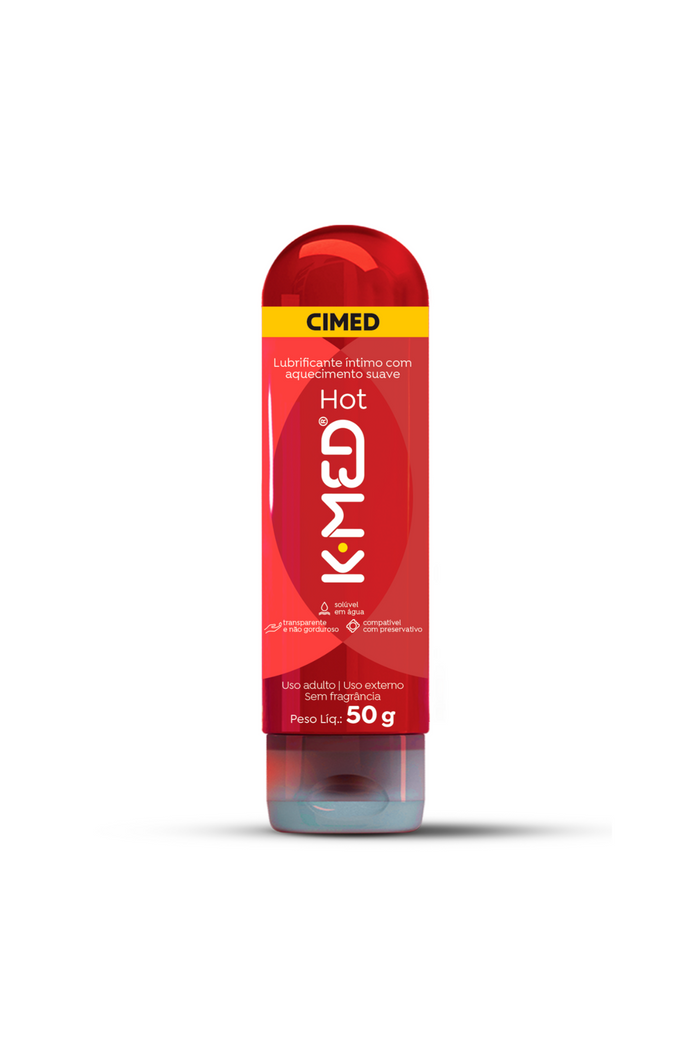 Mini Gel Lubrificante Íntimo K-Med Hot – 50g – Doce Malícia — Doce Malícia