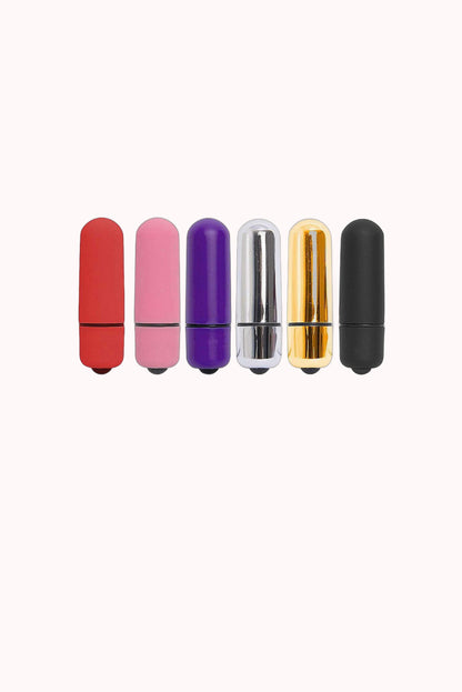 Vibrador e Estimulador de Clitóris – Mini Power Bullet 5cm – Doce Malícia