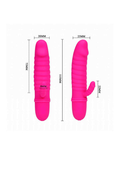Mini Vibrador Pênis em Puro em roxo – Doce Malícia
