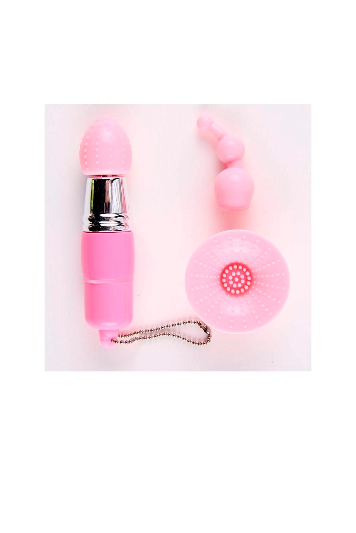 Mini Vibrador 3 em 1 em Preto – Doce Malícia
